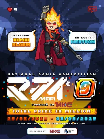 Poster Mangaka Fire 9, 2025